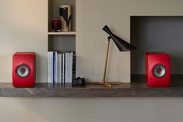 ลำโพง KEF : LS-50 WIRELESS II สีแดง